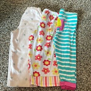 Bundle Floral, Striped, Polka Dot, Kids Pajama Bottoms